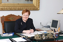 Tasavallan presidentti Tarja Halonen